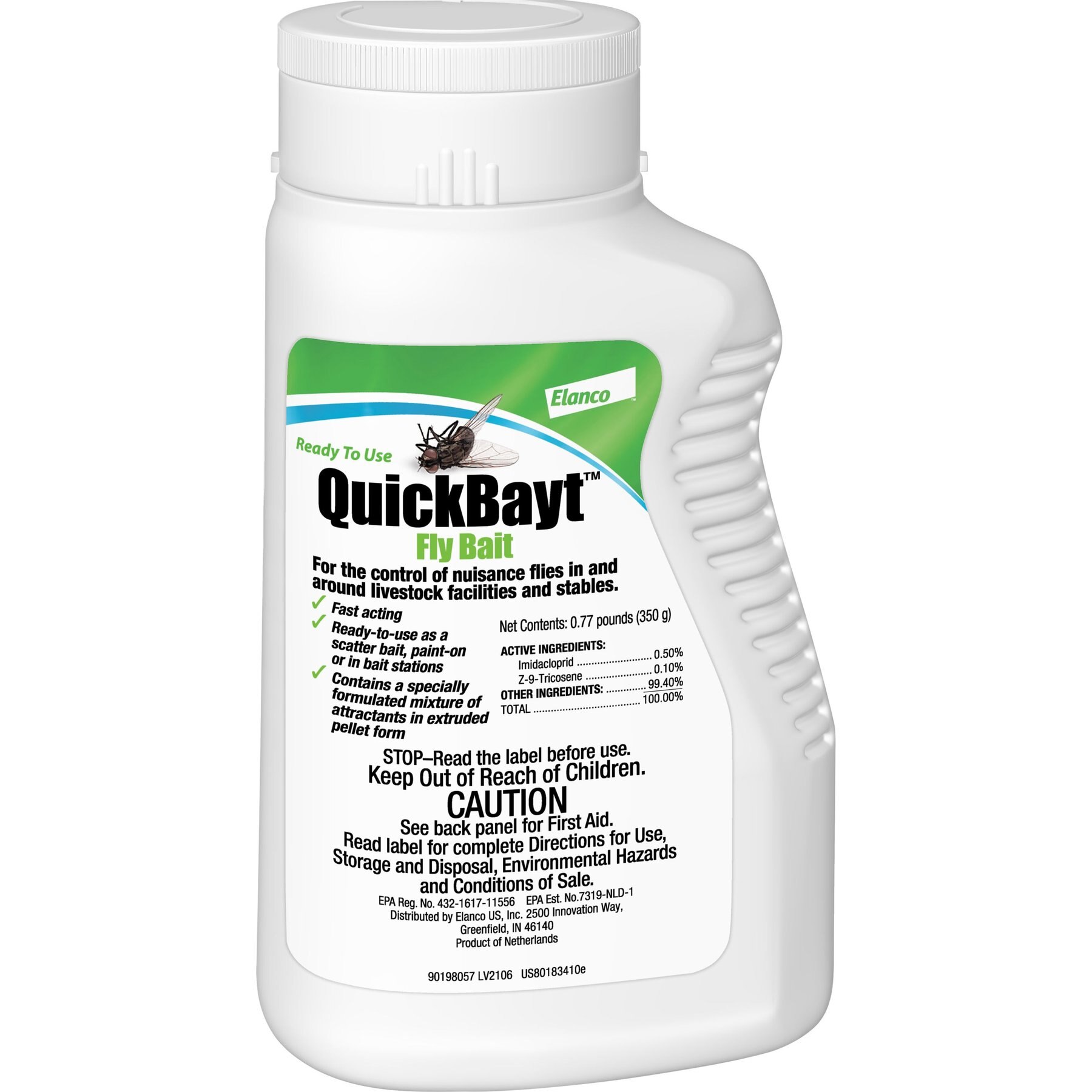 Elanco QuickBayt Farm Animal Fly Bait, 11.9-fl oz bottle
