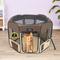 Show in main carousel: EliteField 2-Door Soft-Sided Dog & Cat Playpen, Brown & Beige, 30-in slide 1 of 6