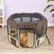 Show in main carousel: EliteField 2-Door Soft-Sided Dog & Cat Playpen, Brown & Beige, 36-in slide 1 of 6