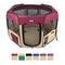 Show in main carousel: EliteField 2-Door Soft-Sided Dog & Cat Playpen, Maroon & Beige, 36-in slide 3 of 7
