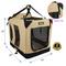 Show in main carousel: EliteField 3-Door Collapsible Soft-Sided Dog Crate, Beige, 20 inch slide 2 of 12
