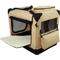 Show in main carousel: EliteField 3-Door Collapsible Soft-Sided Dog Crate, Beige, 20 inch slide 4 of 12