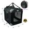 Show in main carousel: EliteField 3-Door Collapsible Soft-Sided Dog Crate, Black, 30 inch slide 2 of 12