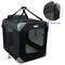 Show in main carousel: EliteField 3-Door Collapsible Soft-Sided Dog Crate, Black, 42 inch slide 7 of 12