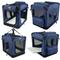 Show in main carousel: EliteField 3-Door Collapsible Soft-Sided Dog Crate, Blue, 20 inch slide 5 of 12