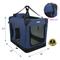 Show in main carousel: EliteField 3-Door Collapsible Soft-Sided Dog Crate, Blue, 24 inch slide 2 of 12