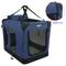 Show in main carousel: EliteField 3-Door Collapsible Soft-Sided Dog Crate, Blue, 30 inch slide 7 of 12