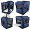 Show in main carousel: EliteField 3-Door Collapsible Soft-Sided Dog Crate, Blue, 30 inch slide 8 of 12