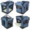 Show in main carousel: EliteField 3-Door Collapsible Soft-Sided Dog Crate, Blue Gray, 36 inch slide 5 of 9