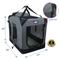 Show in main carousel: EliteField 3-Door Collapsible Soft-Sided Dog Crate, Gray, 30 inch slide 2 of 9