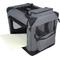 Show in main carousel: EliteField 3-Door Collapsible Soft-Sided Dog Crate, Gray, 42 inch slide 4 of 9
