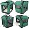 Show in main carousel: EliteField 3-Door Collapsible Soft-Sided Dog Crate, Green, 30 inch slide 6 of 10
