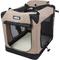 Show in main carousel: EliteField 3-Door Collapsible Soft-Sided Dog Crate, Khaki, 24 inch slide 1 of 9