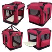 Show in main carousel: EliteField 3-Door Collapsible Soft-Sided Dog Crate, Maroon, 24 inch slide 5 of 12