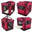 Show in main carousel: EliteField 3-Door Collapsible Soft-Sided Dog Crate, Maroon, 24 inch slide 8 of 12