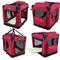 Show in main carousel: EliteField 3-Door Collapsible Soft-Sided Dog Crate, Maroon, 36 inch slide 5 of 12