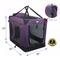 Show in main carousel: EliteField 3-Door Collapsible Soft-Sided Dog Crate, Purple, L: 42-in L x 28-in W x 32-in H slide 2 of 9