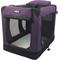 Show in main carousel: EliteField 3-Door Collapsible Soft-Sided Dog Crate, Purple, Med: 30-in L x 21-in W x 24-in H slide 1 of 9