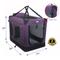 Show in main carousel: EliteField 3-Door Collapsible Soft-Sided Dog Crate, Purple, Med: 30-in L x 21-in W x 24-in H slide 2 of 9