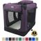 Show in main carousel: EliteField 3-Door Collapsible Soft-Sided Dog Crate, Purple, X-Small: 20-in L x 14-in W x 14-in H slide 1 of 10