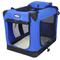 Show in main carousel: EliteField 3-Door Collapsible Soft-Sided Dog Crate, Royal Blue, 36 inch slide 1 of 9