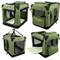 Show in main carousel: EliteField 3-Door Collapsible Soft-Sided Dog Crate, Sage Green, 42 inch slide 5 of 12