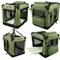 Show in main carousel: EliteField 3-Door Collapsible Soft-Sided Dog Crate, Sage Green, 42 inch slide 8 of 12