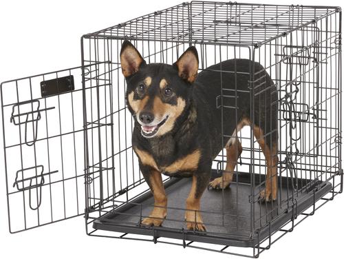Show full view: EliteField 3-Door Collapsible Wire Dog Crate with Divider, 24 inch slide 4 of 10