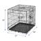 Show in main carousel: EliteField 3-Door Collapsible Wire Dog Crate with Divider, 30 inch slide 4 of 11