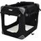 Show in main carousel: EliteField 4-Door Collapsible Soft-Sided Dog Crate, Black, L: 42-in L x 28-in W x 32-in H slide 3 of 12