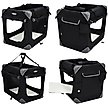 Show in main carousel: EliteField 4-Door Collapsible Soft-Sided Dog Crate, Black, X-Small: 20-in L x 14-in W x 14-in H slide 5 of 12