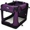 Show in main carousel: EliteField 4-Door Collapsible Soft-Sided Dog Crate, Purple, Med: 30-in L x 21-in W x 24-in H slide 3 of 12