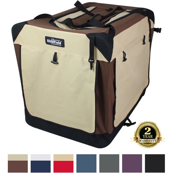 Bergan Collapsible Soft-Sided Dog Crate