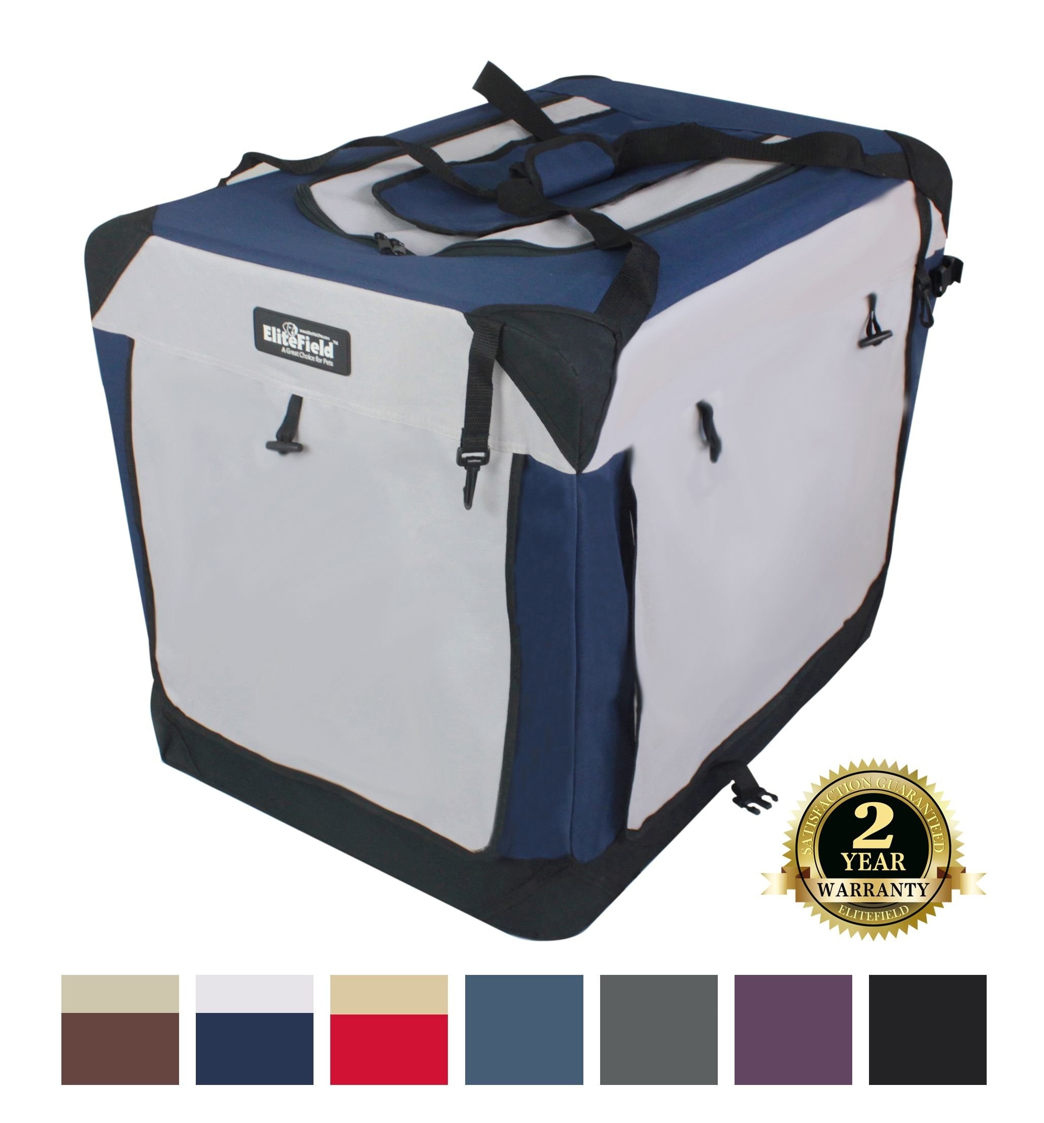 Product Reviews for ELITEFIELD 4-Door Collapsible Soft-Sided Dog Crate