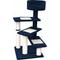 Show in main carousel: EliteField 40-in Faux Fur Cat Tree, Blue slide 1 of 4