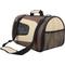Show in main carousel: EliteField Deluxe Soft Airline-Approved Dog & Cat Carrier Bag, Brown/Beige, 20-in slide 2 of 6