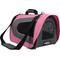 Show in main carousel: EliteField Deluxe Soft Airline-Approved Dog & Cat Carrier Bag, Pink/Gray, 20-in slide 1 of 7