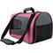 Show in main carousel: EliteField Deluxe Soft Airline-Approved Dog & Cat Carrier Bag, Pink/Gray, 20-in slide 3 of 7