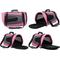 Show in main carousel: EliteField Deluxe Soft Airline-Approved Dog & Cat Carrier Bag, Pink/Gray, 20-in slide 5 of 7