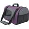 Show in main carousel: EliteField Deluxe Soft Airline-Approved Dog & Cat Carrier Bag, Purple/Gray, 20-in slide 2 of 6