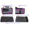 Show in main carousel: EliteField Deluxe Soft Airline-Approved Dog & Cat Carrier Bag, Purple/Gray, 20-in slide 5 of 6