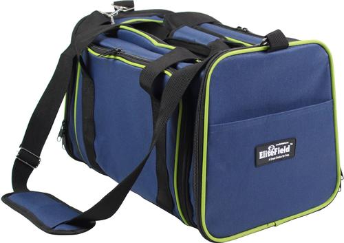 Show full view: EliteField Expandable Soft Airline-Approved Dog & Cat Carrier Bag, Navy Blue, 20-in slide 2 of 8