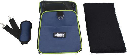 Show full view: EliteField Expandable Soft Airline-Approved Dog & Cat Carrier Bag, Navy Blue, 20-in slide 5 of 8