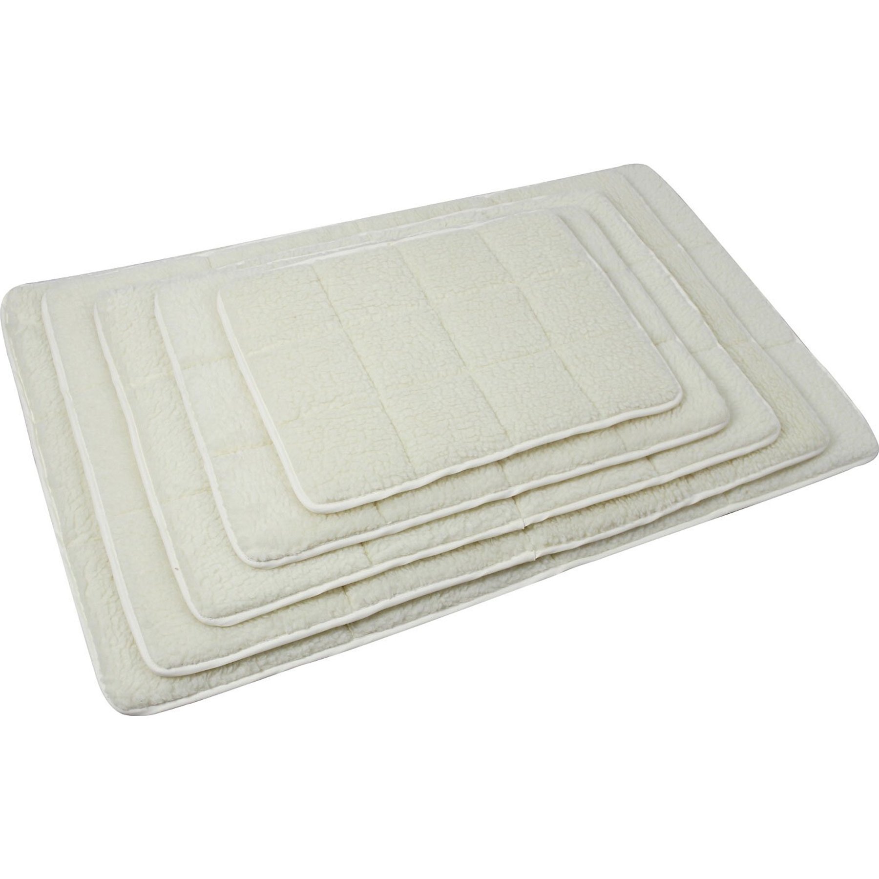 EliteField Fleece Dog Mat, Beige, 22-in