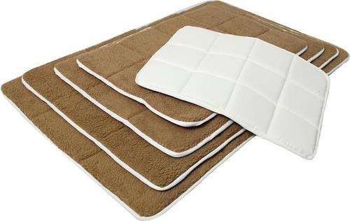 Show full view: EliteField Fleece Dog Mat, Brown, 40-in slide 3 of 4