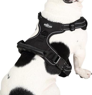 Show full view: EliteField Padded Reflective No Pull Dog Harness, Black, Large: 21 to 36-in chest slide 4 of 7