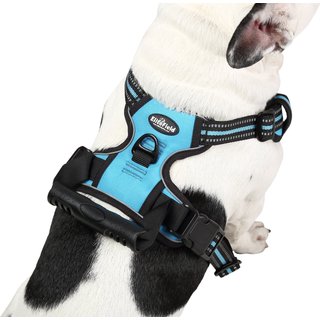 EliteField Padded Reflective No Pull Dog Harness, Blue, Large: 21 to 36-in chest slide 4 of 6