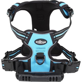 EliteField Padded Reflective No Pull Dog Harness, Blue, Large: 21 to 36-in chest slide 5 of 6