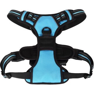 EliteField Padded Reflective No Pull Dog Harness, Blue, Large: 21 to 36-in chest slide 6 of 6