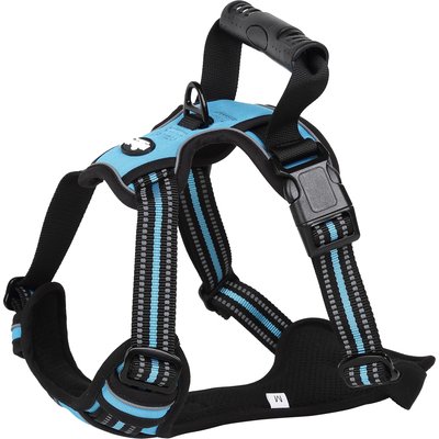 EliteField EliteField Padded Reflective No Pull Dog Harness, Blue, X-Large: 24 to 43-in chest